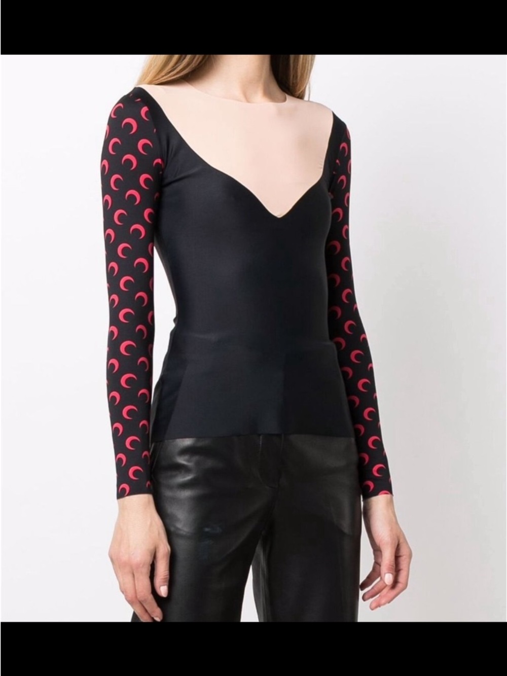 Marine serre long sleeve top - Picture 2 of 5